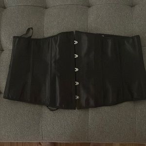 Black corset 6XL